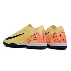 Botas de fútbol Nike Zoom Mercurial Vapor 16 Elite Mbappé Yellow Pack Turf TF para niños