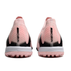 Botas de fútbol Nike Zoom Mercurial Vapor 16 Elite para niños, color rosa y negro, color césped artificial TF