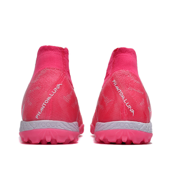 Chuteira Infantil Society Nike Phantom Luna Elite TF Rosa - VENI Futebol