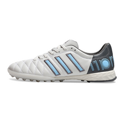 Scarpa da calcio Adidas Adipure 11Pro Turf TF bianca e grigia