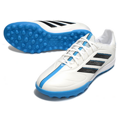 Adidas Copa Pure III League White and Blue Turf TF Football Boot