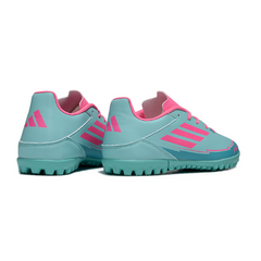 Adidas F50 Club TF Messi Light Blue and Pink Turf TF Football Boot