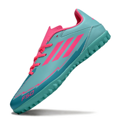 Adidas F50 Club TF Messi Light Blue and Pink Turf TF Football Boot