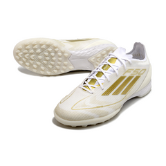 Adidas F50 Elite White and Gold Turf TF Football Boot