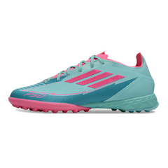 Adidas F50 Elite Turf TF Light Blue and Pink Football Boot