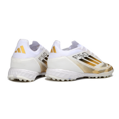 Adidas F50 Elite White and Gold Turf TF Football Boot