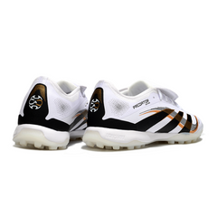 Adidas Predator 25 Elite Tongue White Black and Gold Turf TF Football Boot