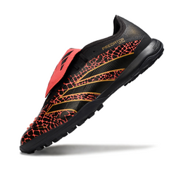 Adidas Predator 25 Elite Tongue Black and Red Turf TF Football Boot