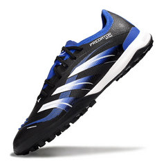 Adidas Predator 25 Elite Black Blue and White Turf TF Football Boot