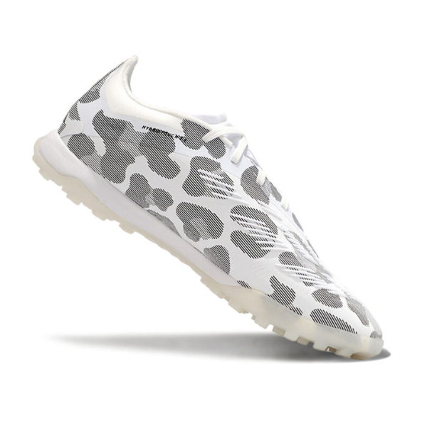 Chuteira Society Adidas Predator 30 Elite TF Branca, Cinza e Amarela - VENI Futebol