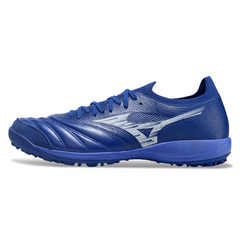 Scarpa da calcio Mizuno Neo Sala Turf TF blu e bianca