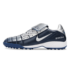 Scarpa da calcio Nike Air Zoom Total 90 III Turf TF blu navy e grigio