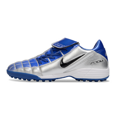 Scarpa da calcio Nike Air Zoom Total 90 III Turf TF grigia e blu