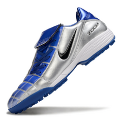 Scarpa da calcio Nike Air Zoom Total 90 III Turf TF grigia e blu