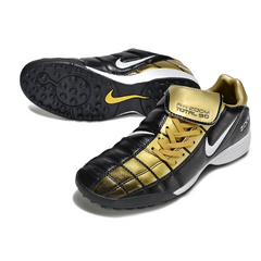 Nike Air Zoom Total 90 III Black and Gold Turf TF Football Boot