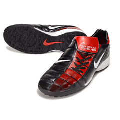 Nike Air Zoom Total 90 III Black and Red Turf TF Football Boot