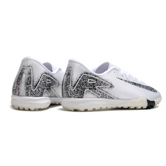 Botas de fútbol Nike Zoom Mercurial Vapor 16 Academy blancas y negras Turf TF