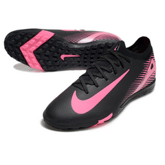 Botas de fútbol Nike Zoom Mercurial Vapor 16 Elite Turf TF negras y rosas