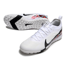 Botas de fútbol Nike Zoom Mercurial Vapor 16 Pro Turf TF blancas, rojas y negras