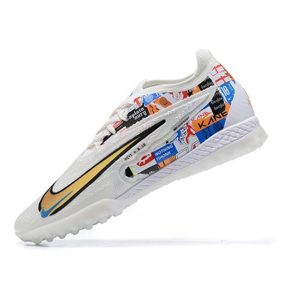 Chuteira Society Nike Phantom GX Elite TF Kane Branca Pack - VENI Futebol