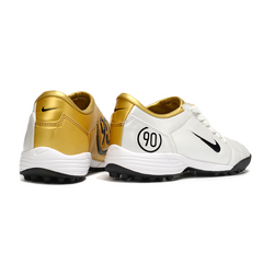 Scarpa da calcio Nike Total 90 III Turf TF bianca e oro