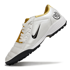 Scarpa da calcio Nike Total 90 III Turf TF bianca e oro