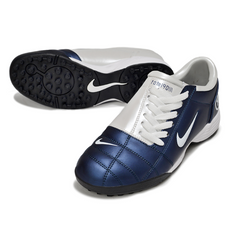 Scarpa da calcio Nike Total 90 III Turf TF blu e bianca