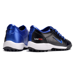 Scarpa da calcio Nike Total 90 III Turf TF nera e blu