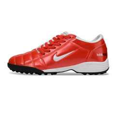 Scarpa da calcio Nike Total 90 III Turf TF rossa e bianca