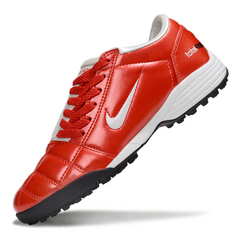 Scarpa da calcio Nike Total 90 III Turf TF rossa e bianca
