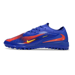 Nike Phantom 6 Elite DF Blue Red and Yellow Turf TF Football Boot