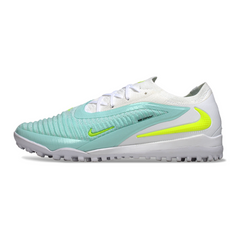 Nike Phantom 6 Elite White and Aqua Turf TF Football Boot