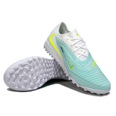Nike Phantom 6 Elite White and Aqua Turf TF Football Boot