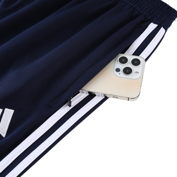 Conjunto Adidas Camiseta + Calça Azul - VENI Futebol