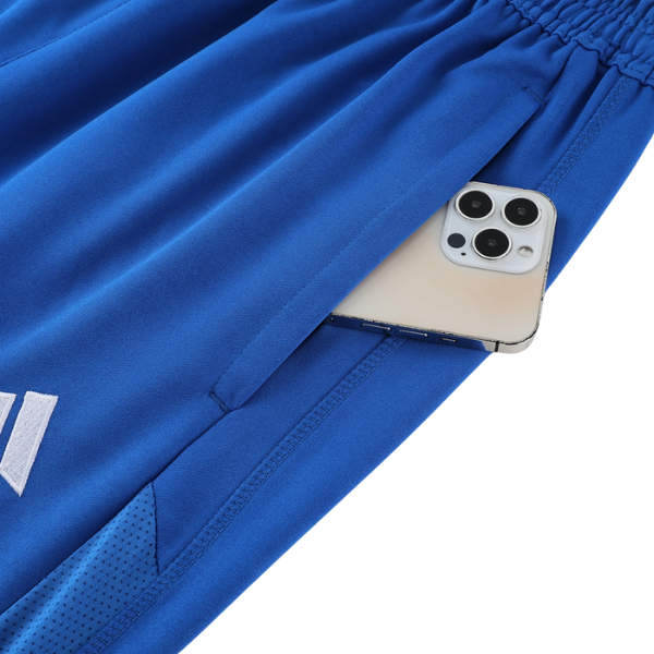 Conjunto Adidas Camiseta + Calça Azul Claro - VENI Futebol