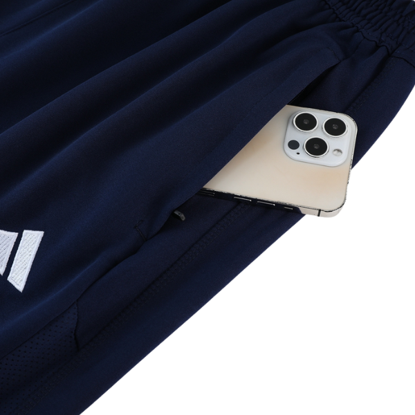 Conjunto Adidas Camiseta + Calça Azul - VENI Futebol