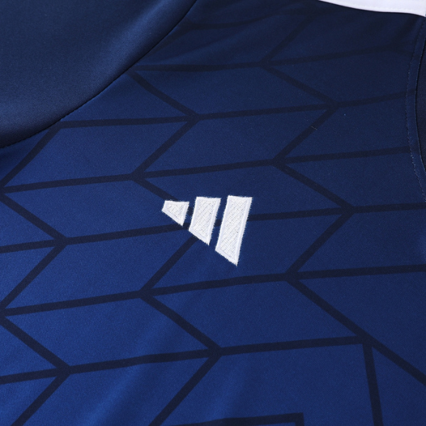 Conjunto Adidas Camiseta + Short Azul Escuro - VENI Futebol