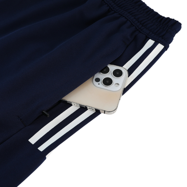 Conjunto Adidas Camiseta + Short Azul Escuro - VENI Futebol