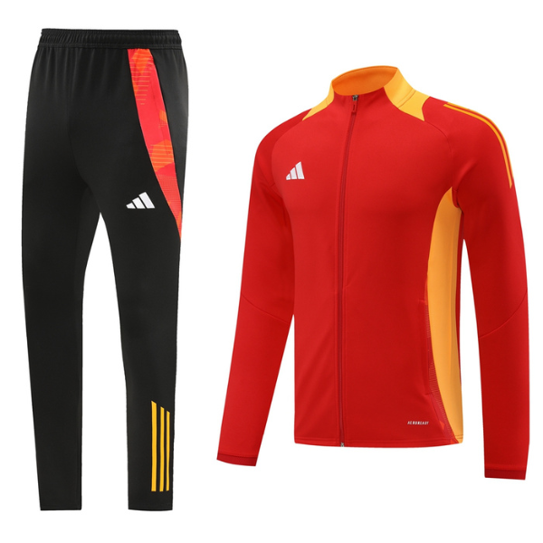Conjunto de Frio Adidas Jaqueta + Calça Vermelho - VENI Futebol