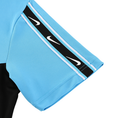 Conjunto Nike Camiseta + Short Azul e Preta - VENI Futebol