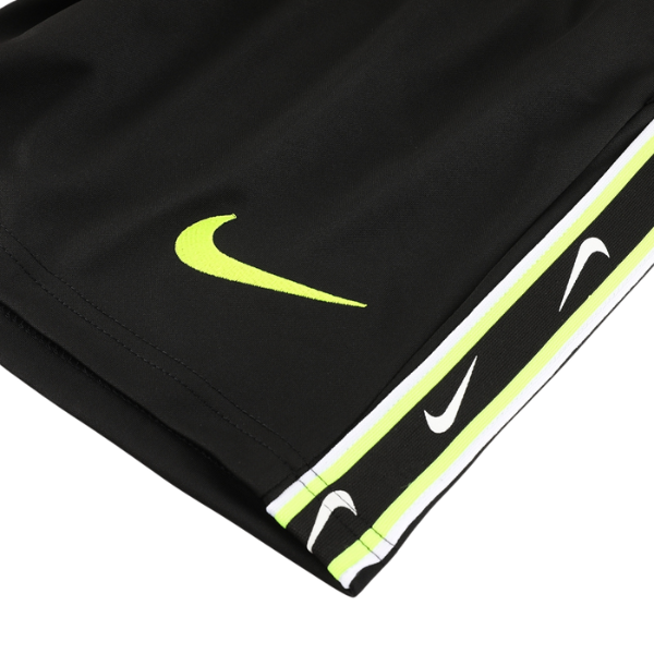 Conjunto Nike Camiseta + Short Preta e Verde - VENI Futebol