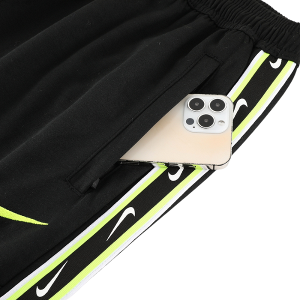 Conjunto de Frio Nike Jaqueta + Calça Preta e Verde - VENI Futebol