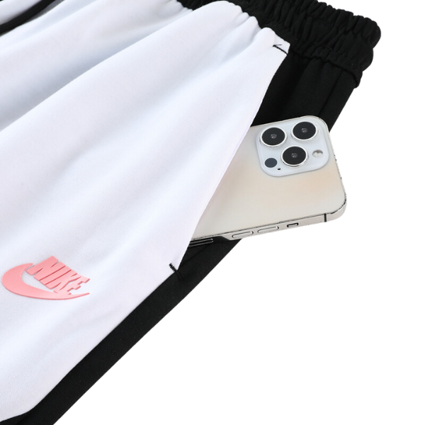 Conjunto de Frio Nike Casaco + Calça Preto e Branco - VENI Futebol