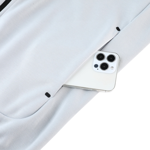 Conjunto de Frio Nike Casaco + Calça Preto e Cinza - VENI Futebol