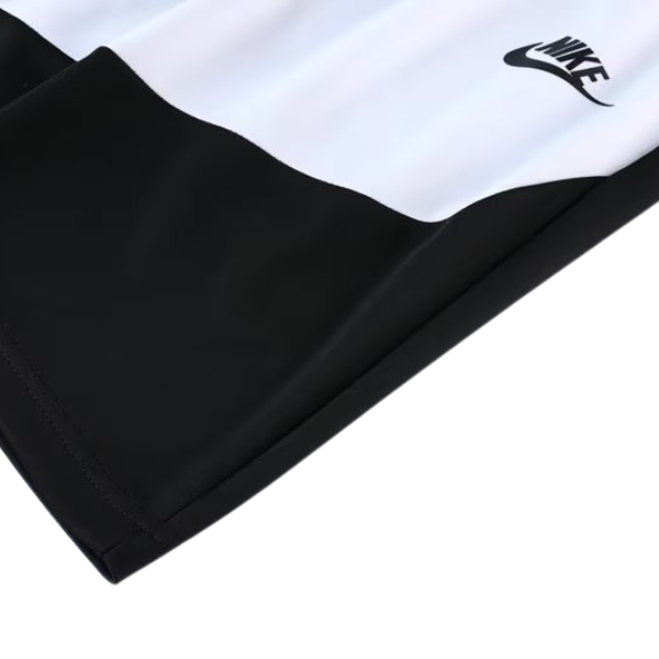 Conjunto Nike Camiseta + Short Branca e Preta - VENI Futebol