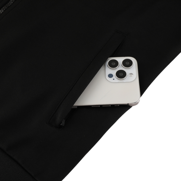 Conjunto de Frio Nike Jaqueta + Calça Preto e Cinza - VENI Futebol