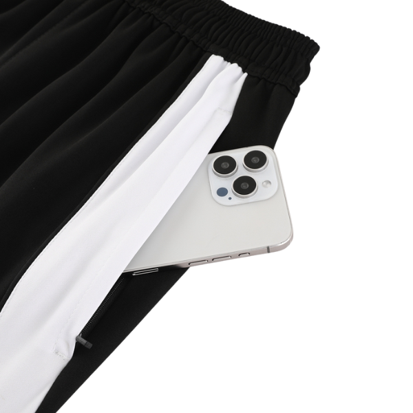 Conjunto de Frio Adidas Blusão + Calça Preto e Branco - VENI Futebol