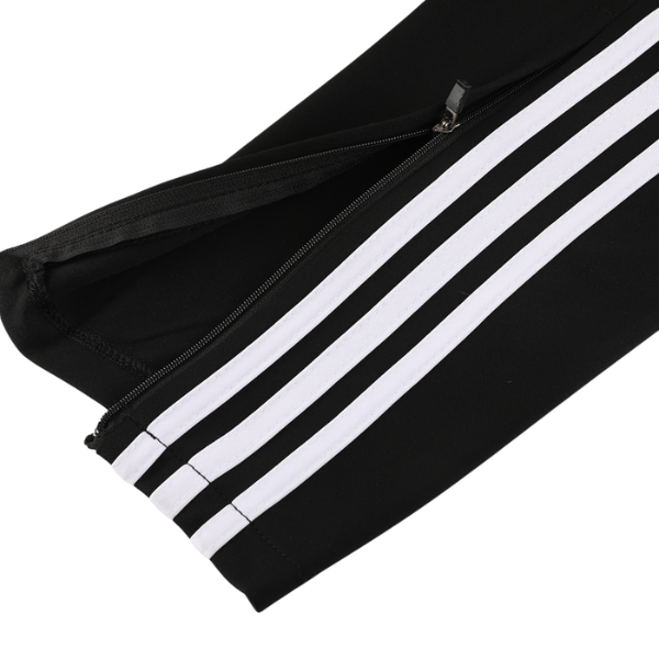 Conjunto de Frio Adidas Blusão + Calça Preto e Branco - VENI Futebol