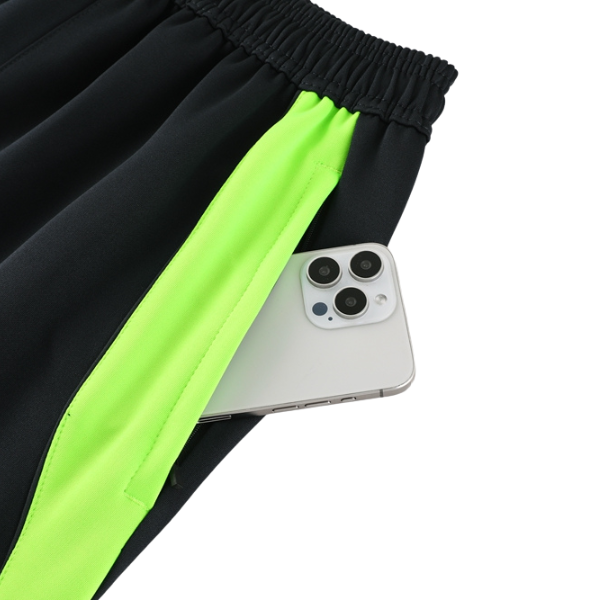 Conjunto de Frio Adidas Jaqueta + Calça Preto e Verde - VENI Futebol