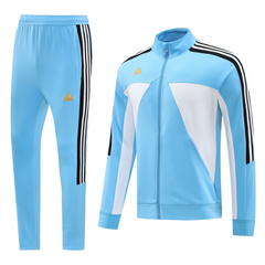 Completo giacca e pantaloni Adidas Cold Blue White Black 